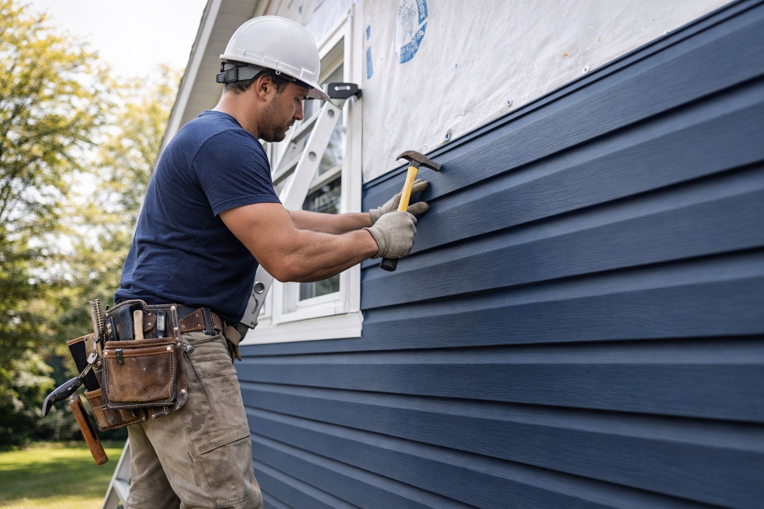 Siding installation and replacement in St. Louis by Trio Construction Group